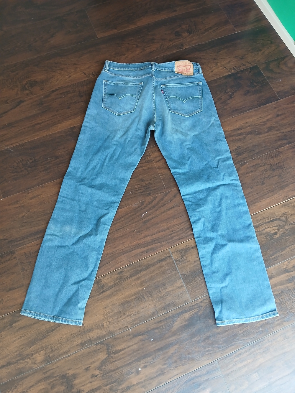Levi's Light Blue Straight Leg Men's Jeans Style 505, 34x32 - Picture 6 of 6